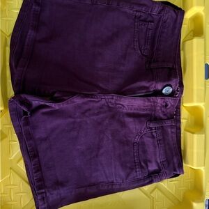 American Eagle Outfitters Purple Jean Shorts Classic Design